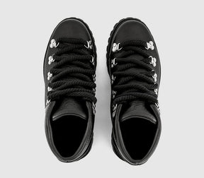 Premium Black Leather Boots