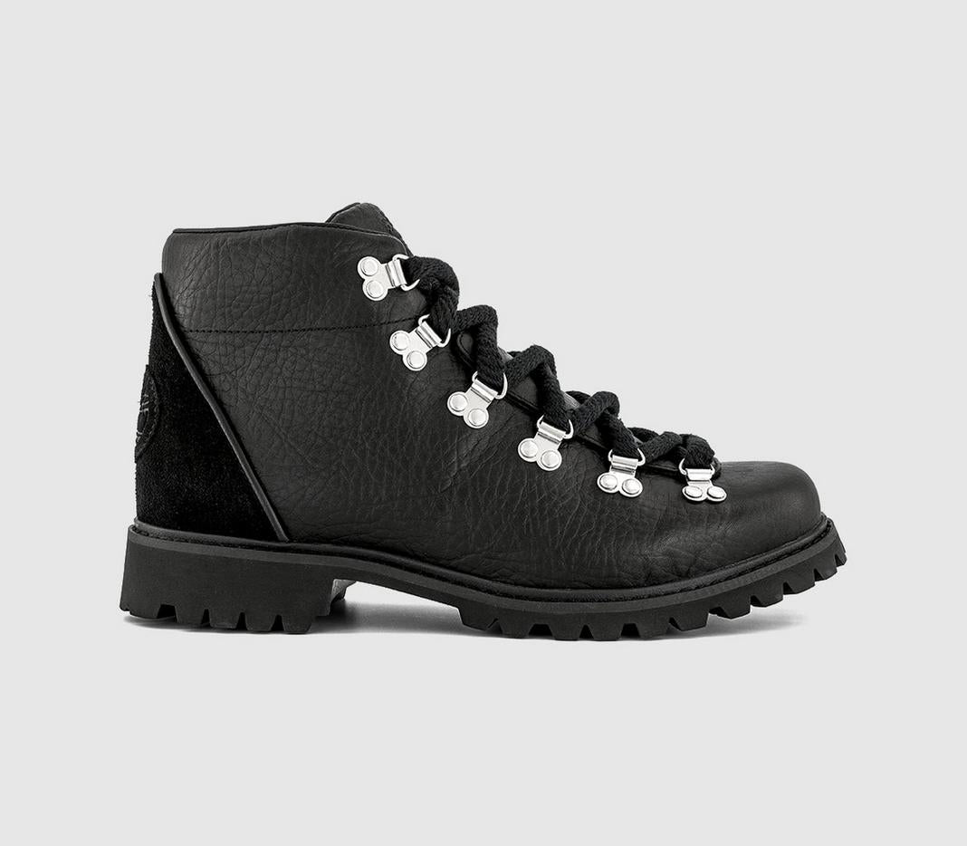 Premium Black Leather Boots