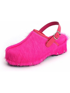 Adjustable Buckle Retro Wool Shoes