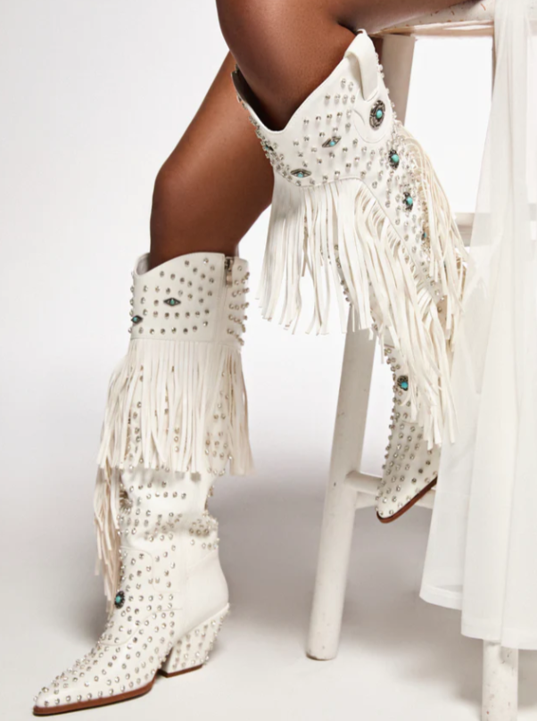 Women's Fab Cowboy Tassel Boots
