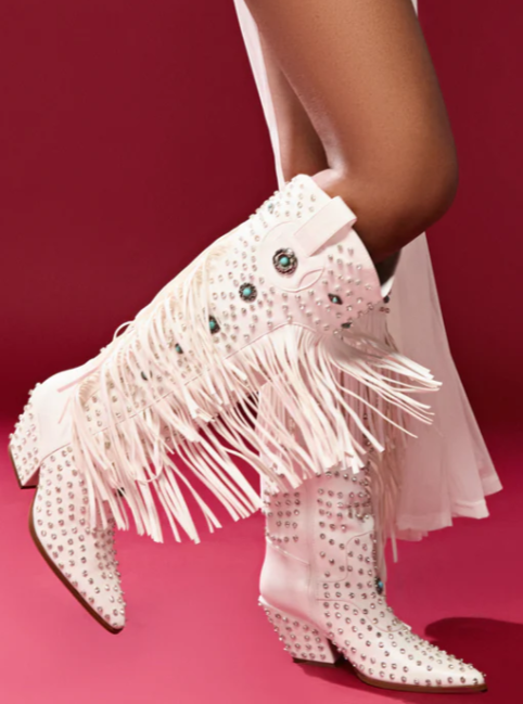 Women's Fab Cowboy Tassel Boots