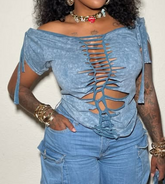 Irregular Stretch T-shirt