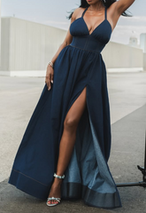 The Demure Denim Dress
