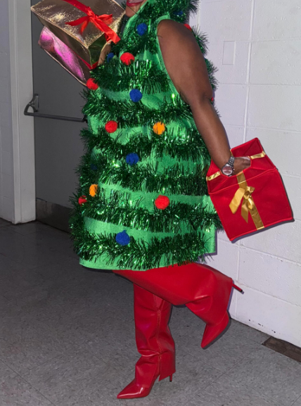 Fab Christmas Tree Dress