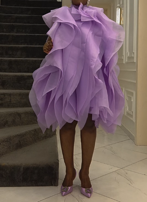 Demure Occasion Short Dress