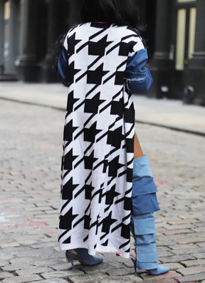 Casual Denim Cardigan