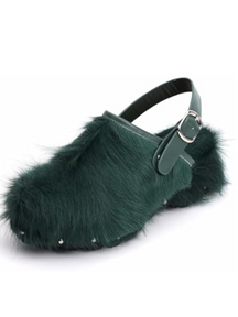 Adjustable Buckle Retro Wool Shoes