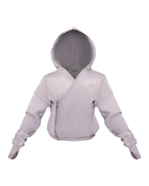 ASYMMETRICAL JACKET AND SWEATPANT SET