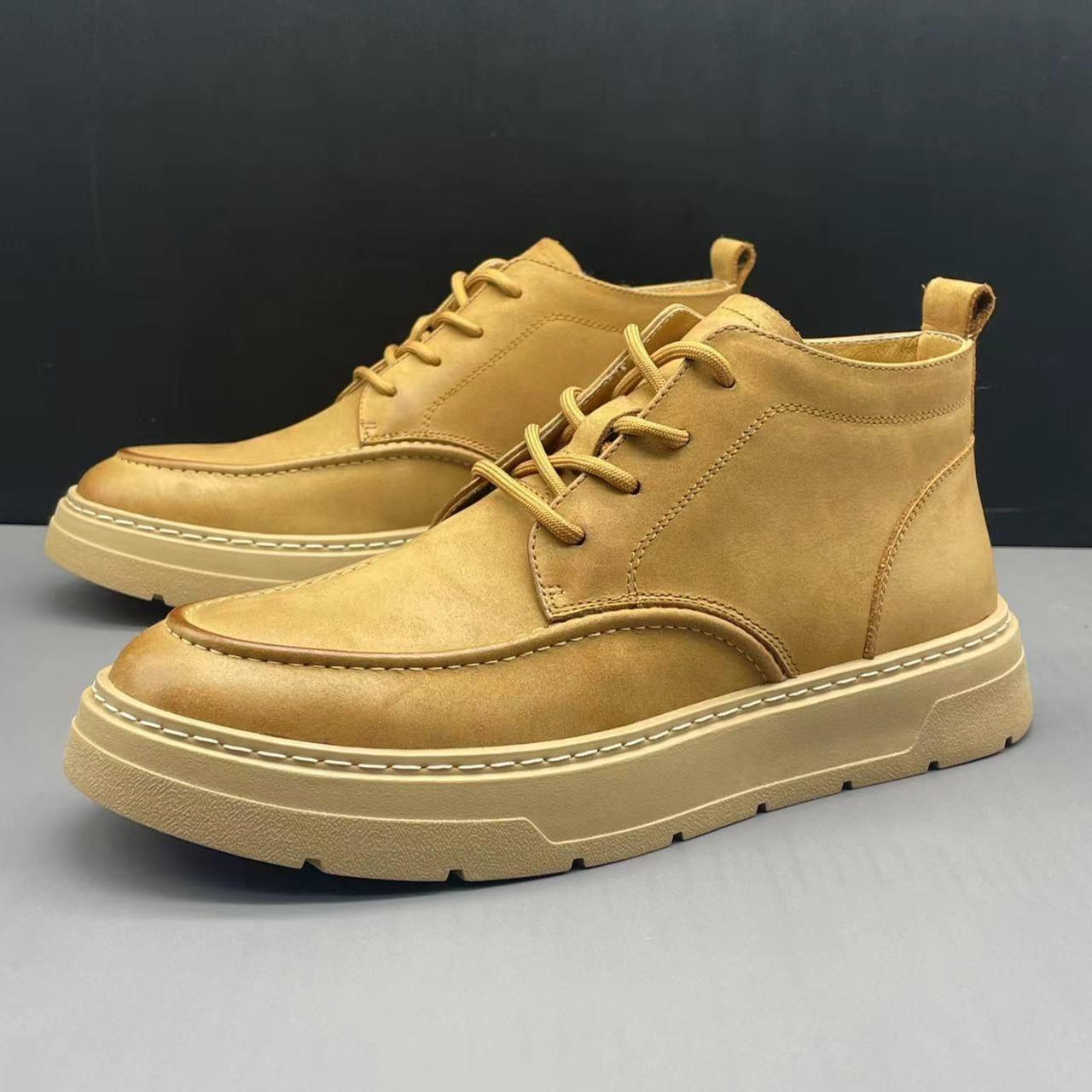 Men's comfortable warm ankle boots