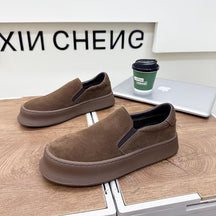 Thick Sole Slip-on Casual Shoes For Men