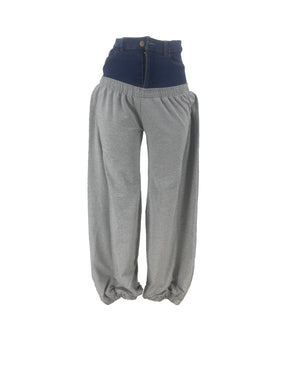 Denim Knitted Pants