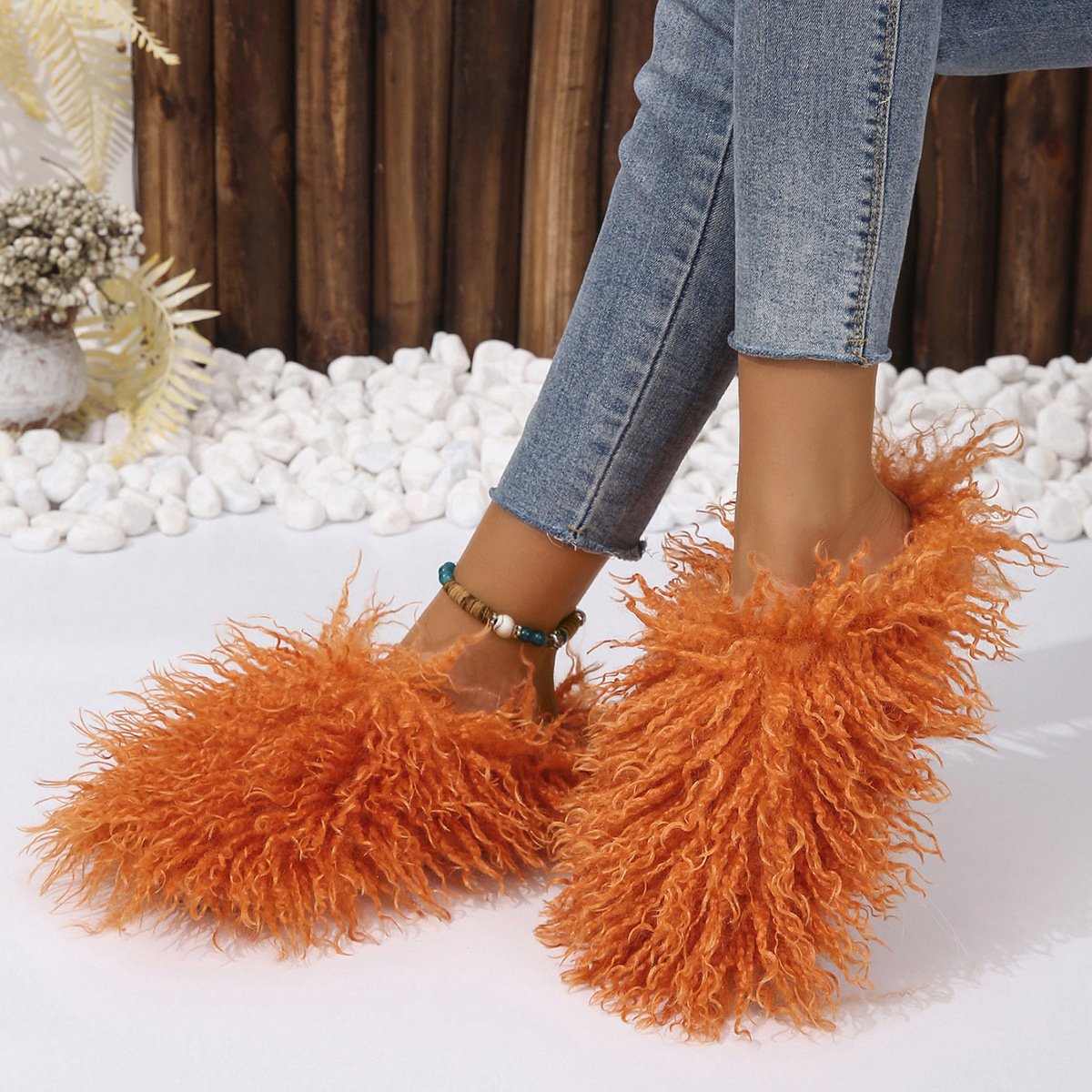 Warm Fur Slippers