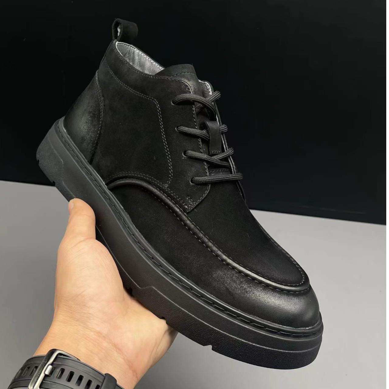 Men's comfortable warm ankle boots