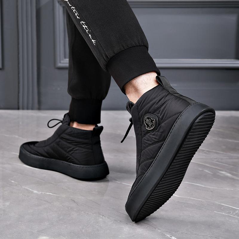 Men's Winter Velvet Warm High Top Casual Shoes