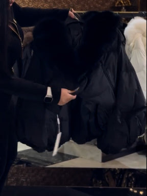 Faux Fur Down Jacket