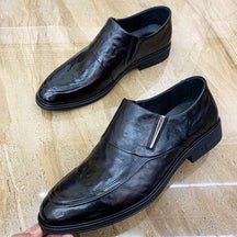 Men's business casual leather shoes