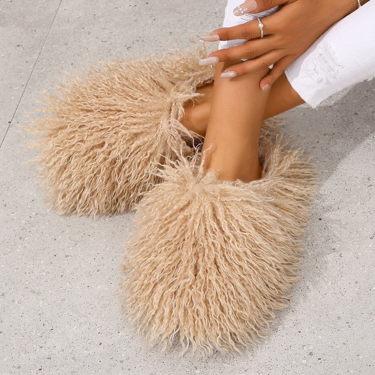 Warm Fur Slippers