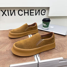 Thick Sole Slip-on Casual Shoes For Men