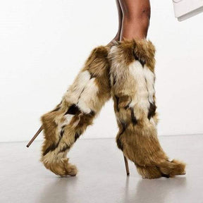 Faux Fur Boot