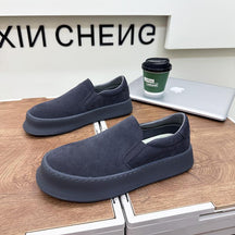 Thick Sole Slip-on Casual Shoes For Men