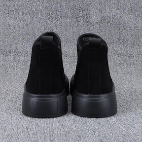 Men's high top slip-on boots