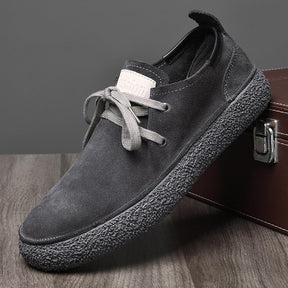 Men's Casual Lace-Up Rubber Soles Shoes