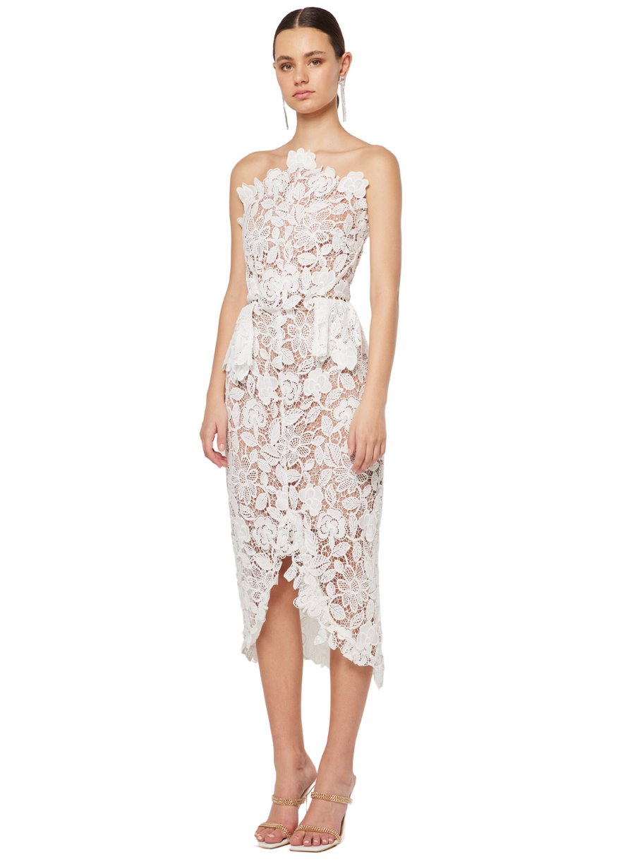 THE SWAN'S FEATHER MIDI DRESSING