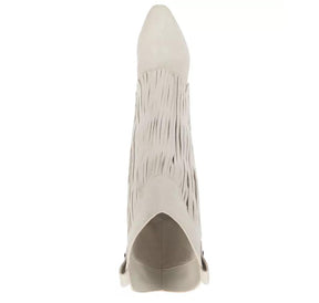 Wide-Calf Fringe Cowboy Boots