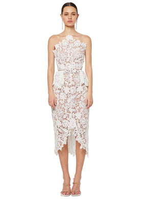 THE SWAN'S FEATHER MIDI DRESSING