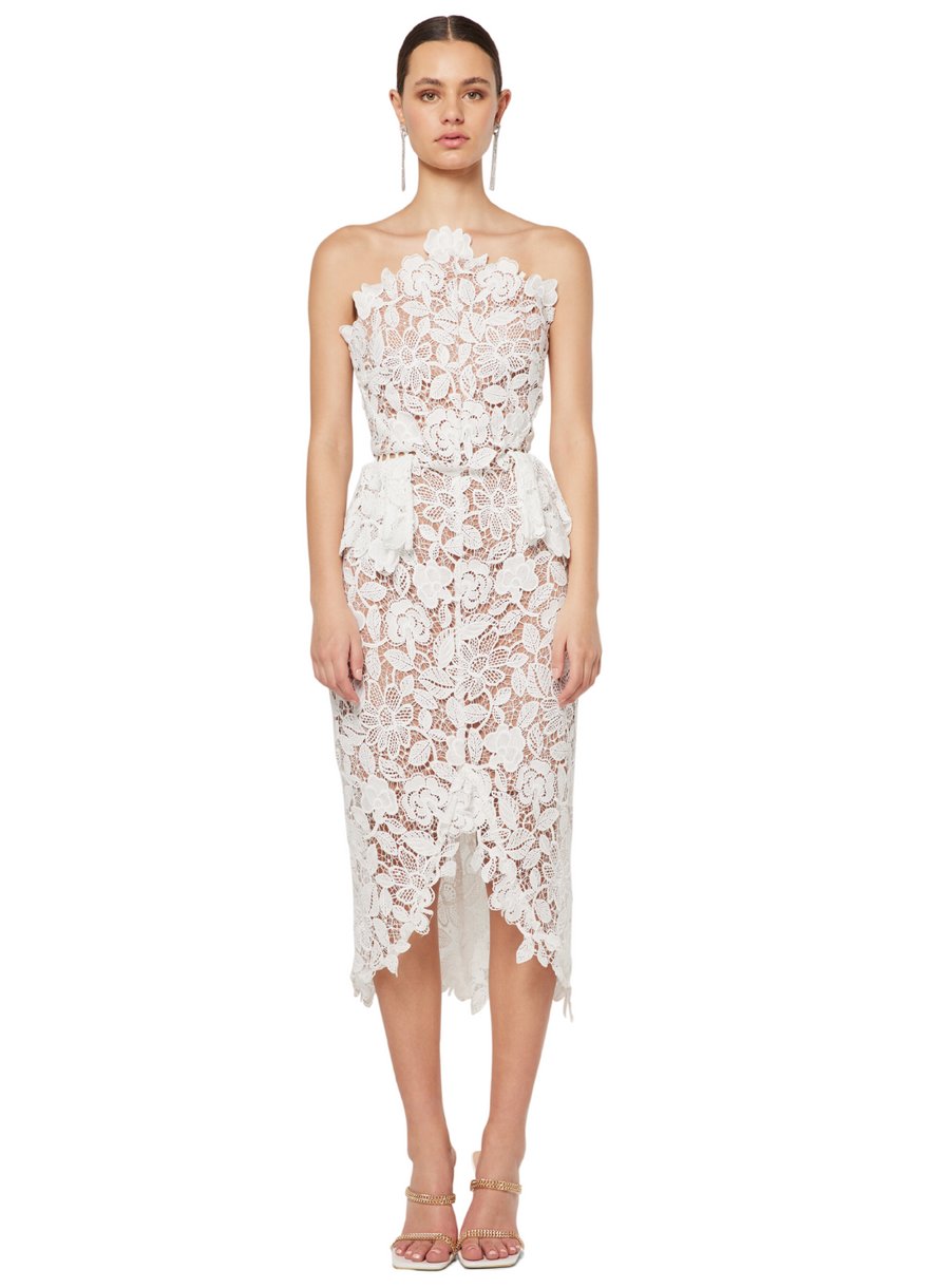 THE SWAN'S FEATHER MIDI DRESSING