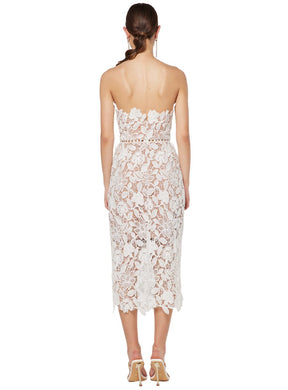 THE SWAN'S FEATHER MIDI DRESSING